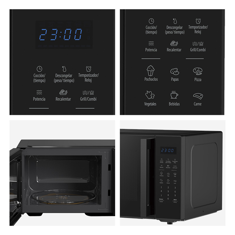 Foto 4 microondas 27L H30MOBS9HG