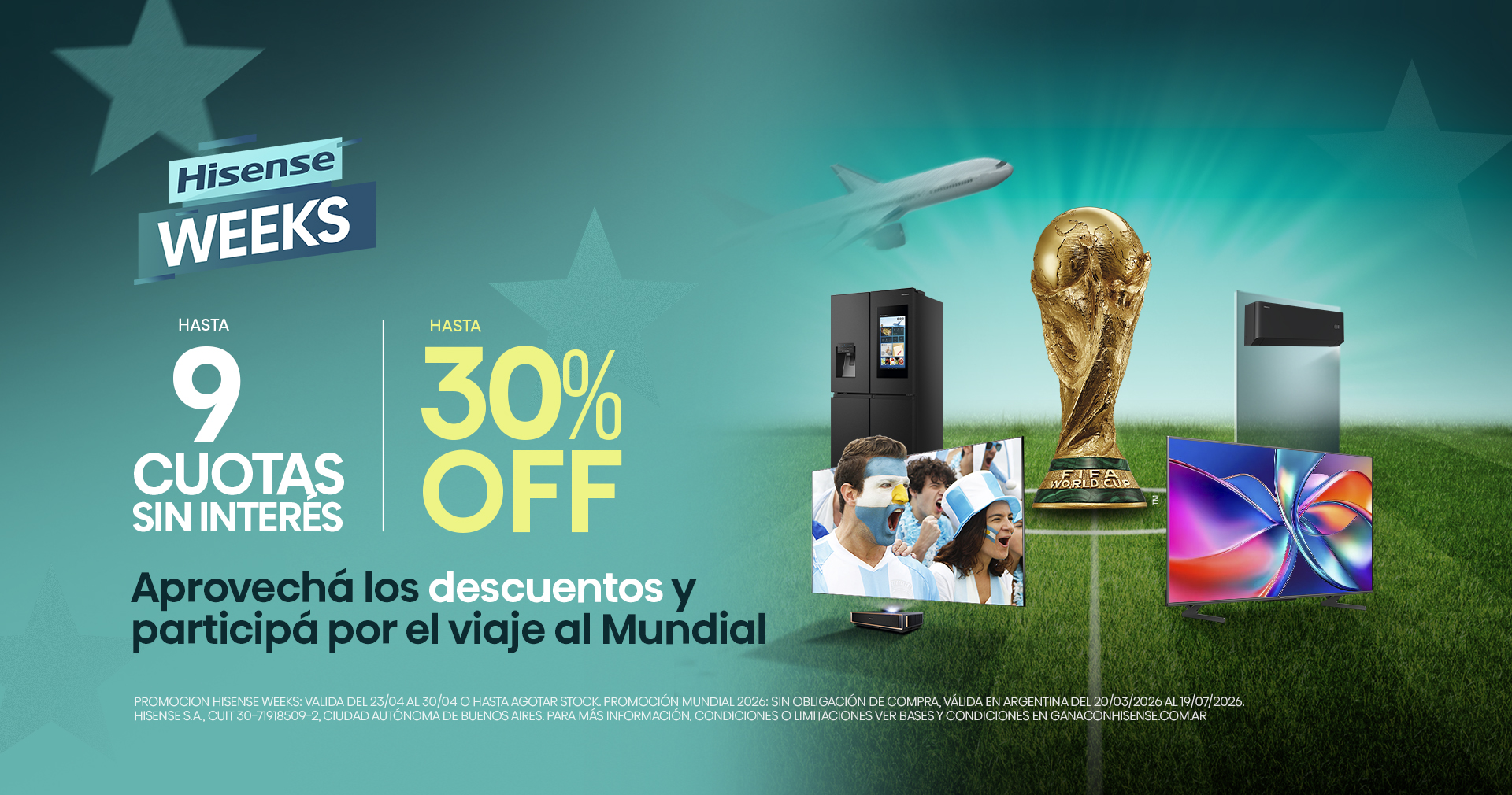 hisense weeks banner